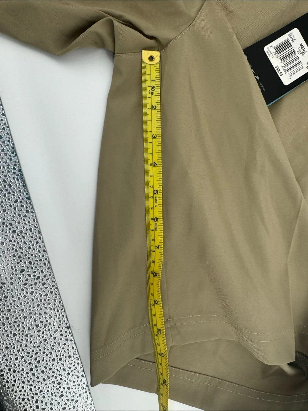 Nike Golf Men's Flat-Front performance Shorts olive drab Dri-fit size 34 NWT